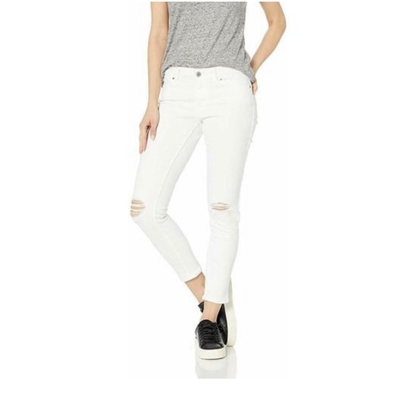 Levi's Denim - LEVIS 711 Skinny Ankle Plus Size Jeans White